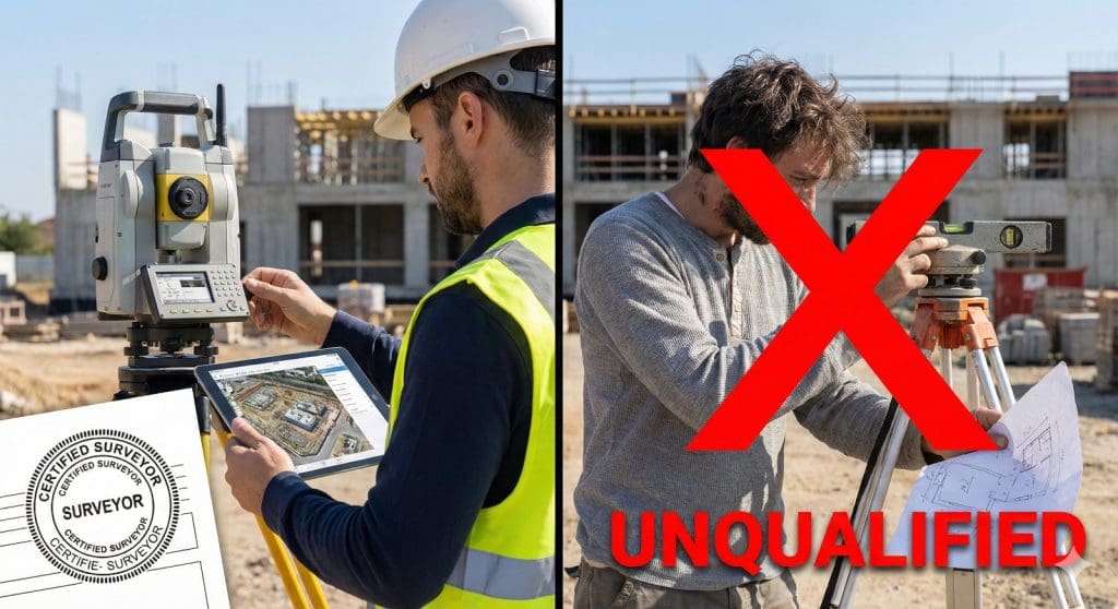 חותמת גומי או אחריות מקצועית – הסכנות שבעבודה עם מודד לא מוסמך